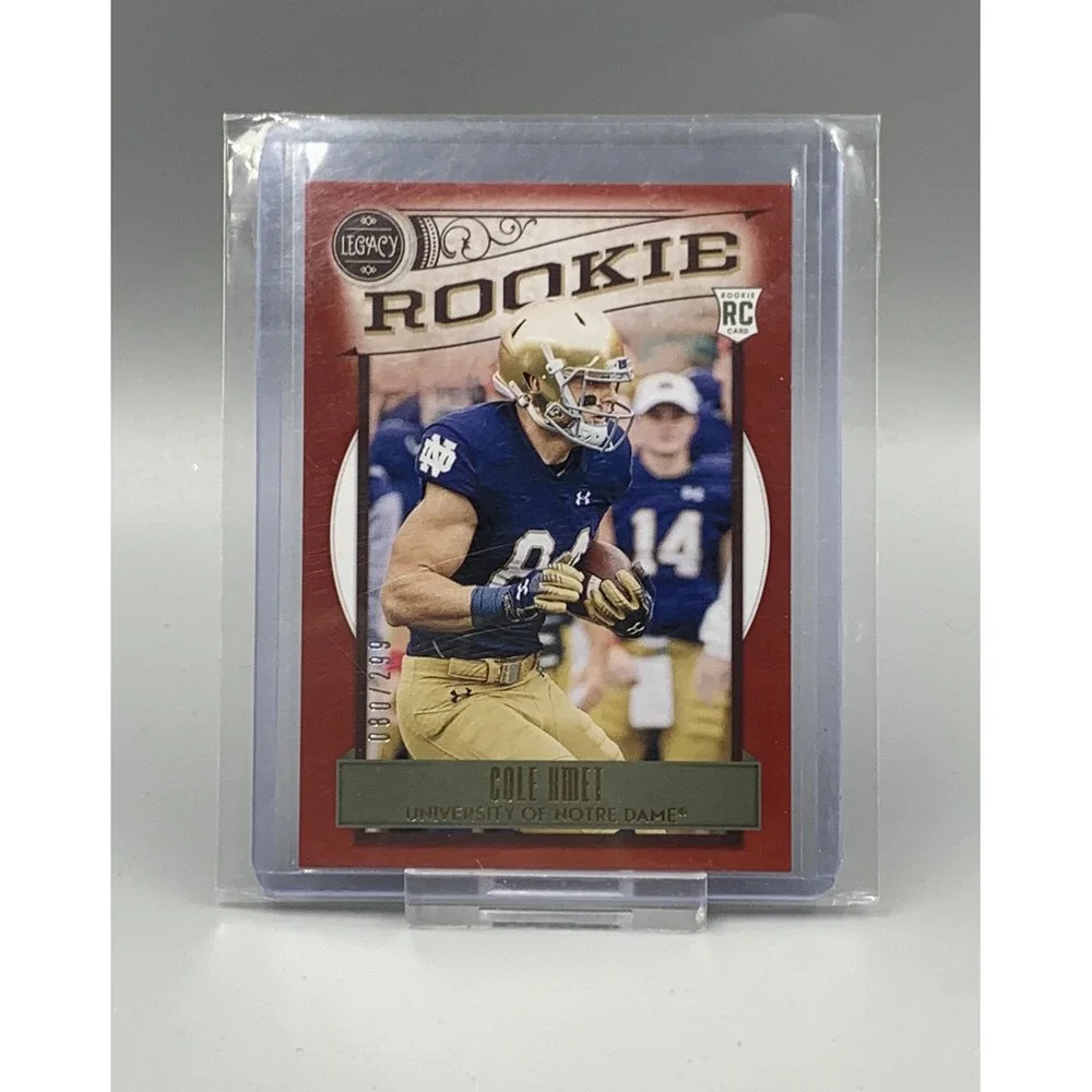 2020 Legacy #159 Cole Kmet Rookie Red‎ Parallel #'d /299